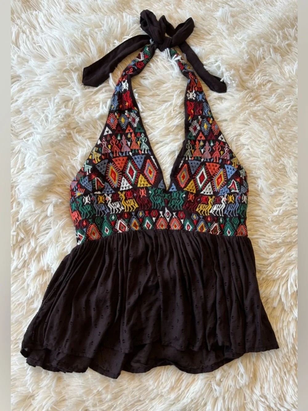 Free People | Peruvian Paradise Halter Top